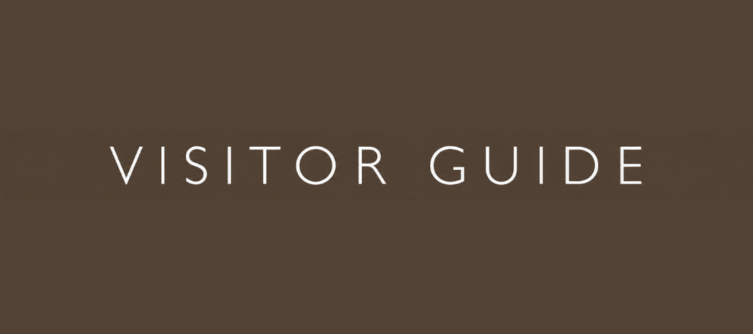 Visitor guide title banner